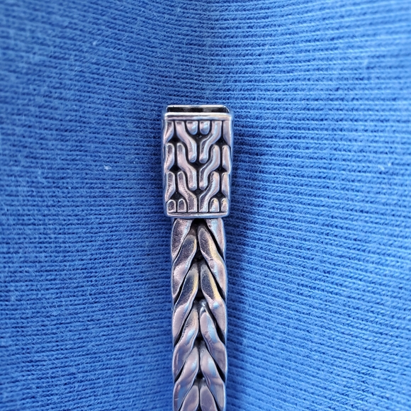 John Hardy SS & Black Sapphire Bracelet - Picture 6 of 15